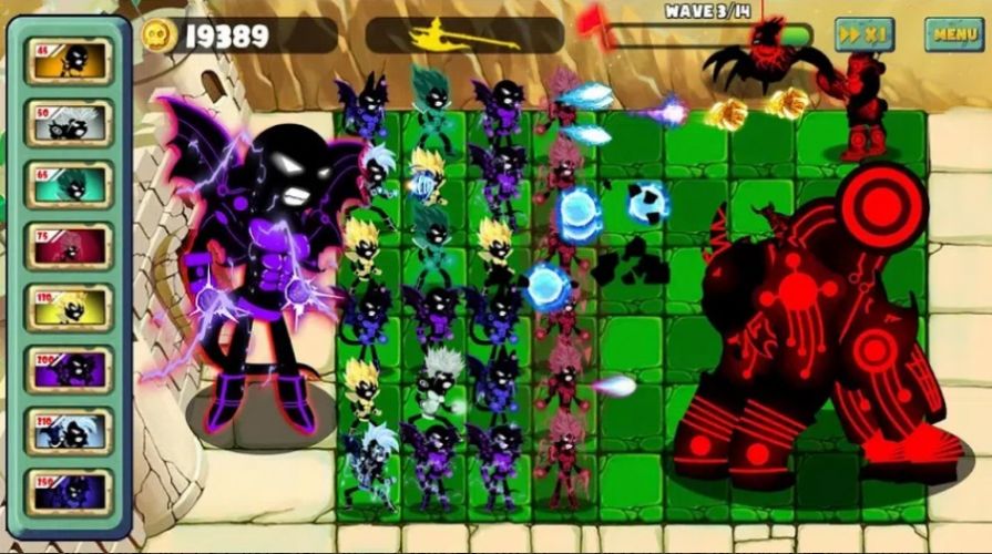 龙赛亚人大战丧尸游戏中文安卓版 V1.5截图1