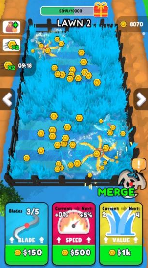 合并割草机游戏官方版 V1.0.2截图2