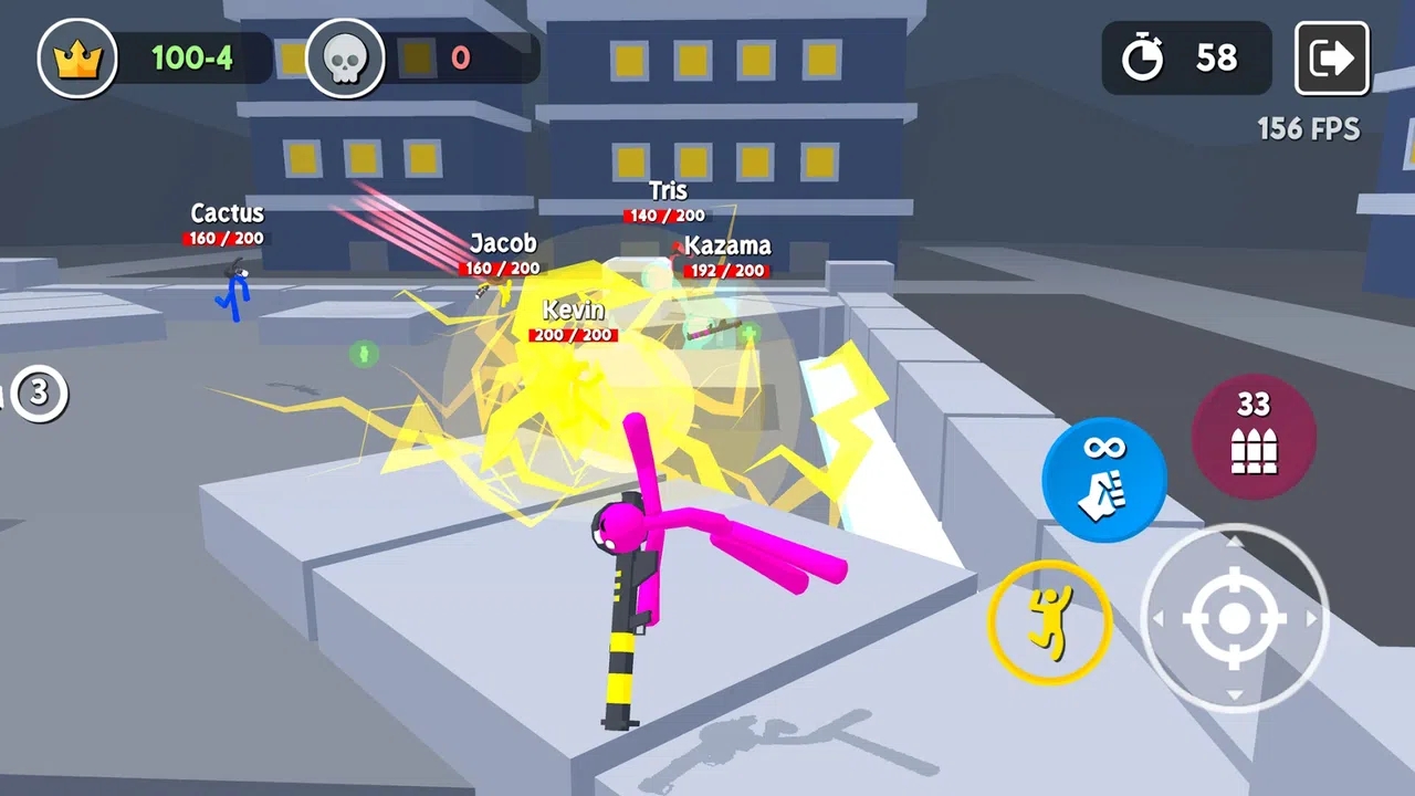 火柴人乱斗角斗场游戏官方版 V0.101截图2