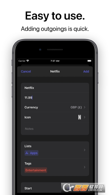 Outgoings(订阅追踪) V1.41 官方版截图2
