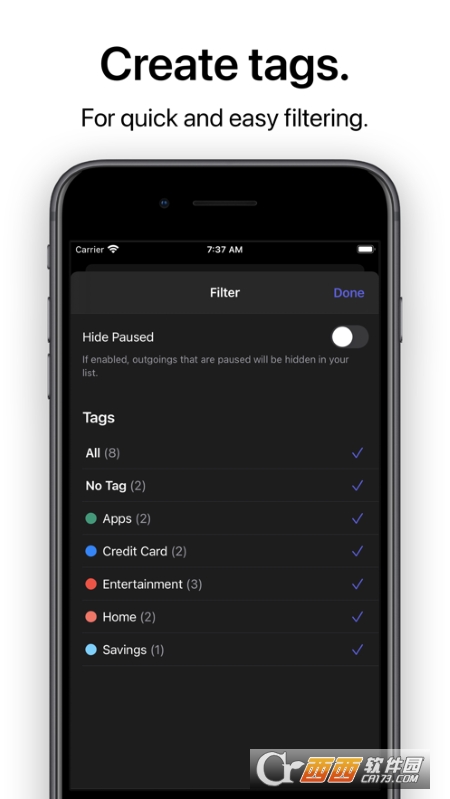 Outgoings(订阅追踪) V1.41 官方版截图3