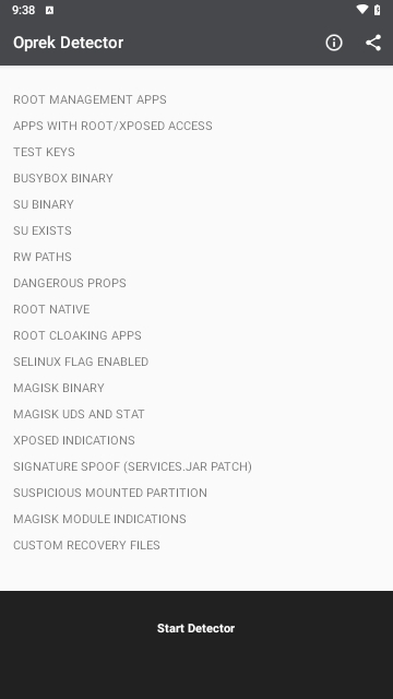 Oprek Detector安卓版