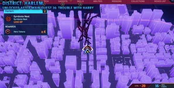 《漫威蜘蛛侠2》哈莱姆区共生体巢穴01在哪里