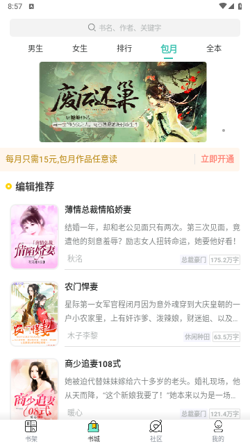 30分钟小说2025最新版