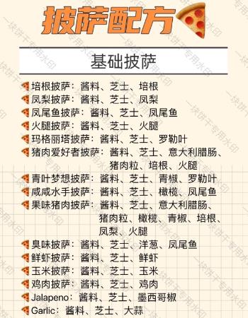 可口的披萨中文版