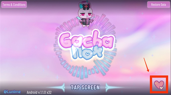 Gacha Nox游戏如何设置中文1