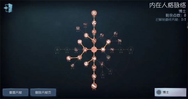 第五人格博士天赋加点推荐1