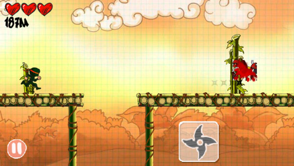 忍者突袭单机老版操作技巧2