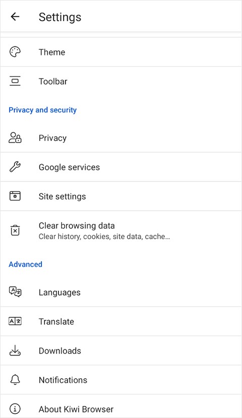 Kiwi浏览器手机版