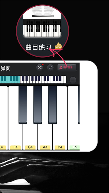 模拟钢琴app V25.5.59截图2