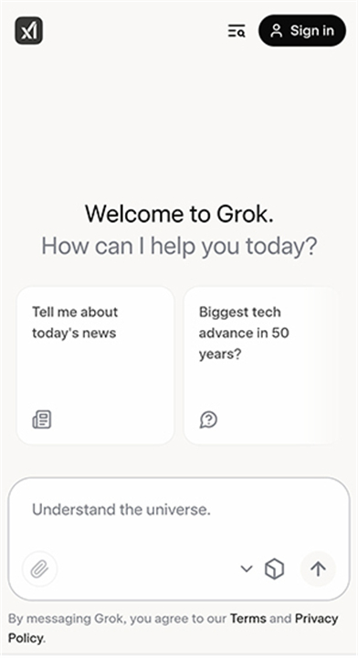 grok3手机版 V1.0截图2