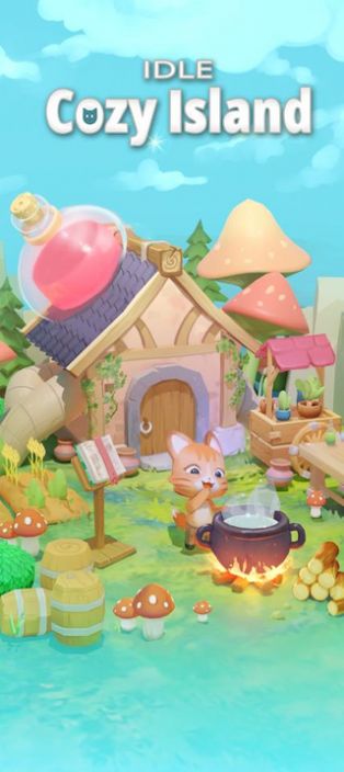闲置舒适岛游戏官方版(Idle Cozy Island) V1.0.1.21截图1
