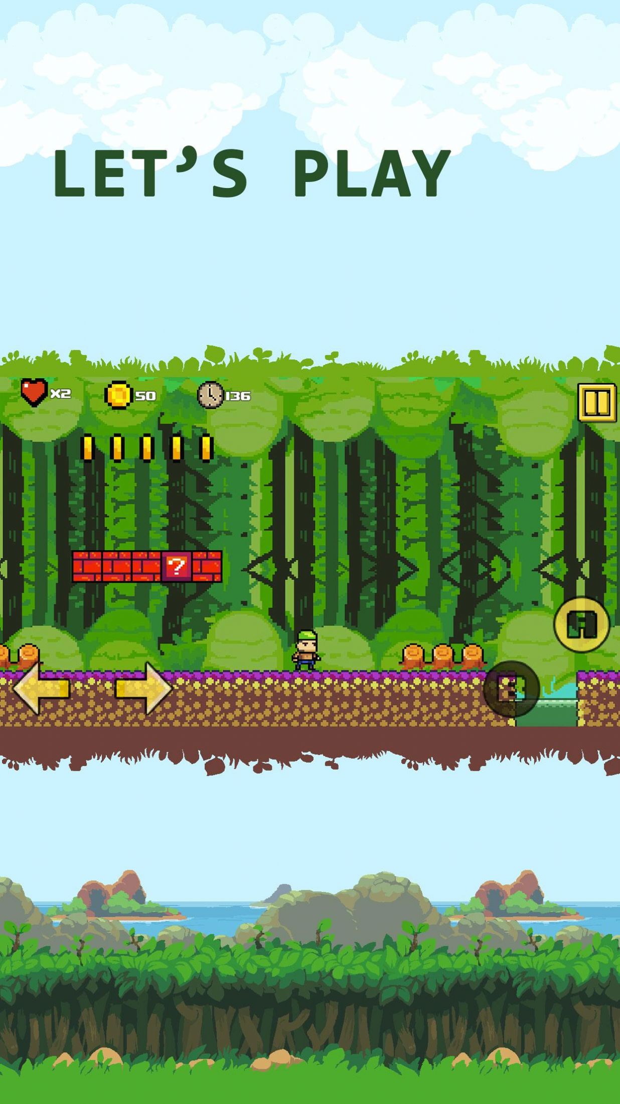 像素冒险英雄游戏下载手机版 V1.0截图1