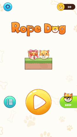 围绳小狗游戏官方版(RopeDog) V1.0.1截图2