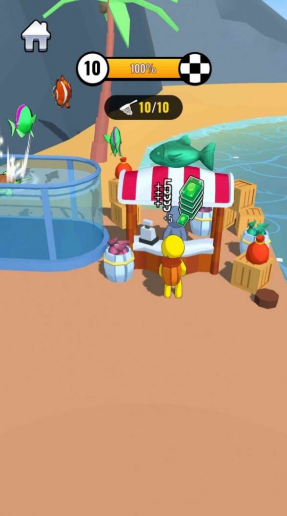 鱼和奔跑游戏手机版 V1.001截图2