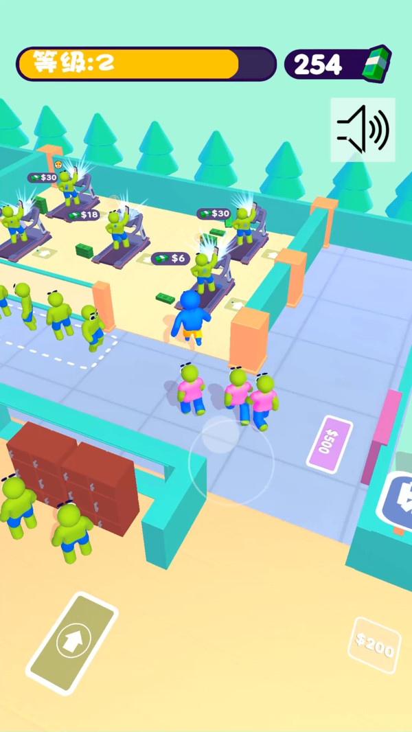 暴走健身房游戏安卓版 V1.0.0截图2