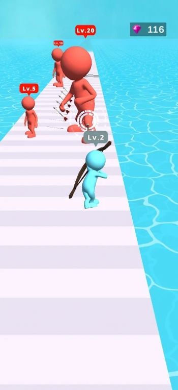 弓箭手升级跑游戏官方版 V0.1截图2