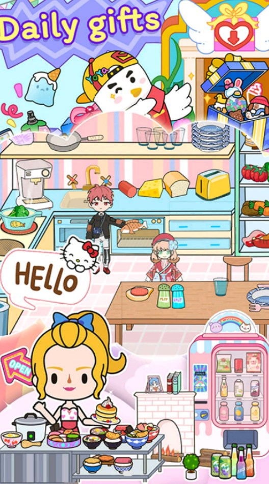 我的喵小镇世界游戏安卓版下载 V1.0截图1