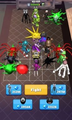 合并怪物100扇门游戏官方版(Merge Monsters 100 Doors)) V1.01截图2