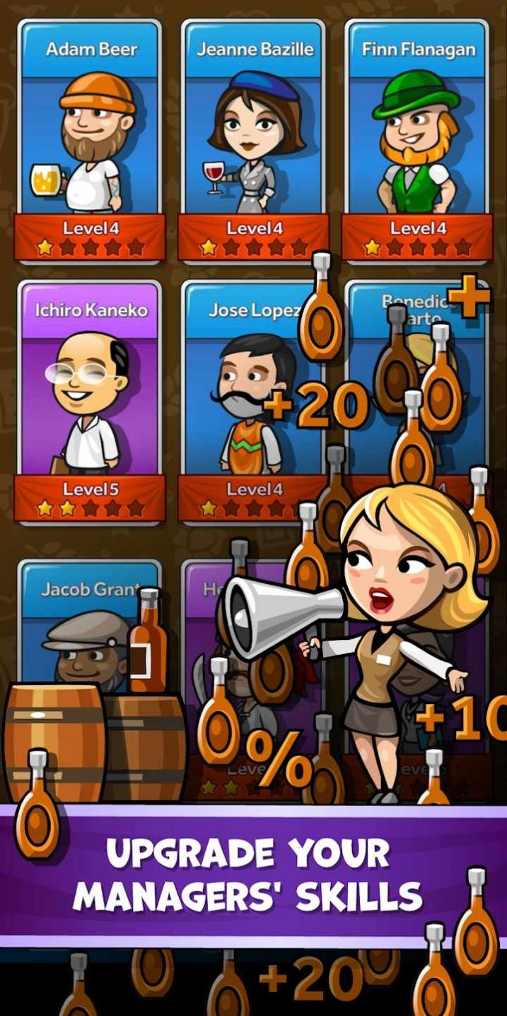 酒吧公司放置大亨游戏最新安卓版 V0.47截图2