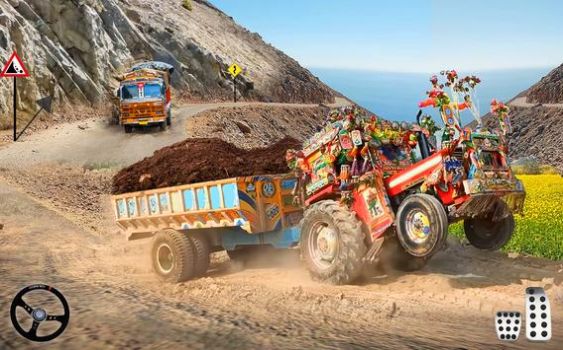 货运拖拉机小车驱动游戏安卓版(Cargo Tractor Trolley Dri Ve) V1.0.2截图2