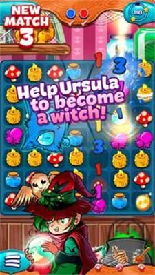 学徒女巫三消游戏安卓版(Apprentice Witch Match 3) V3.3截图2