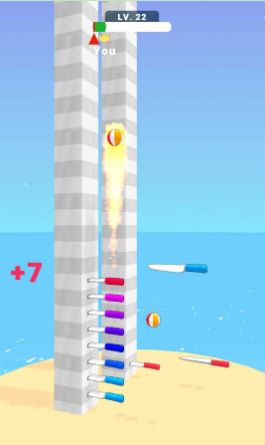 带球飞刀赛游戏安卓版 V0.7截图1