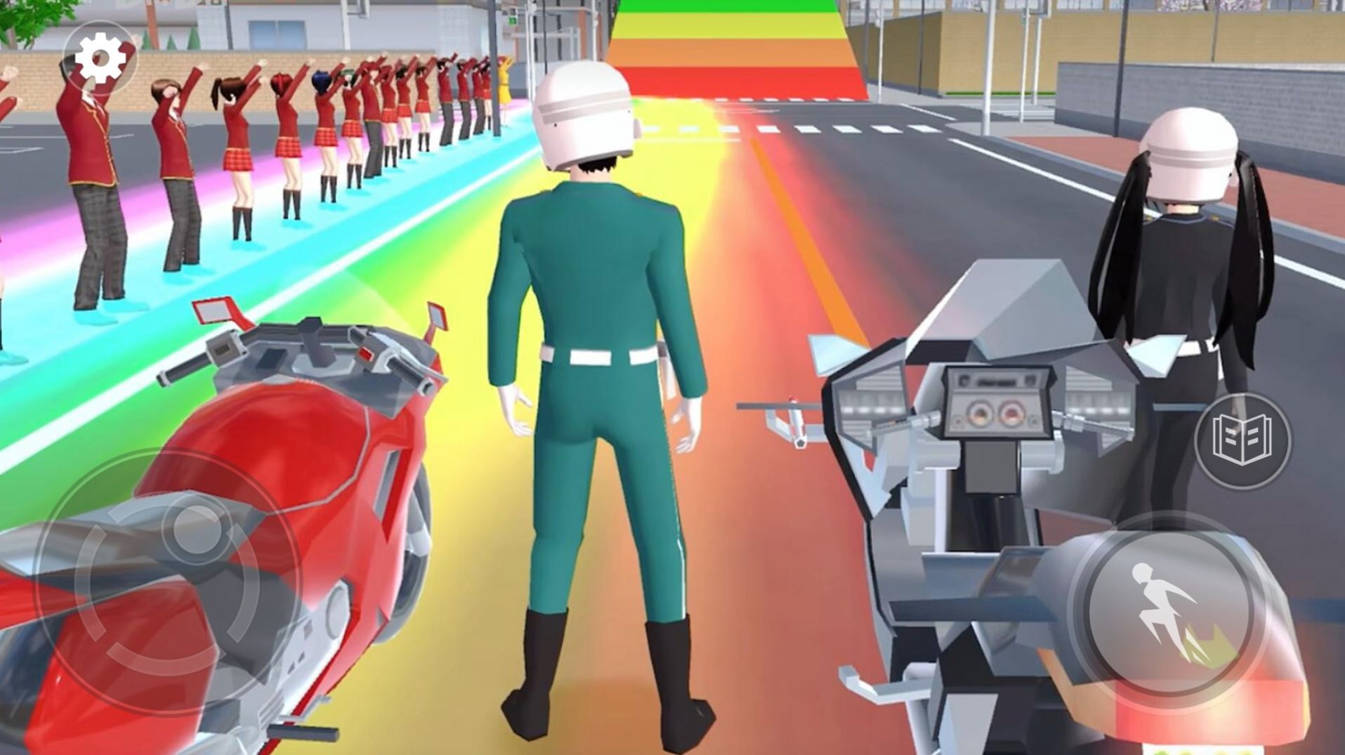 樱花女生向前冲游戏官方版 V1.0截图2