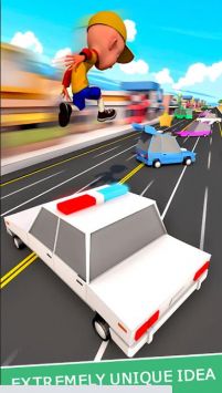 汽车跳跃冲刺游戏安卓版(Rush Hour) V1.0.7截图2