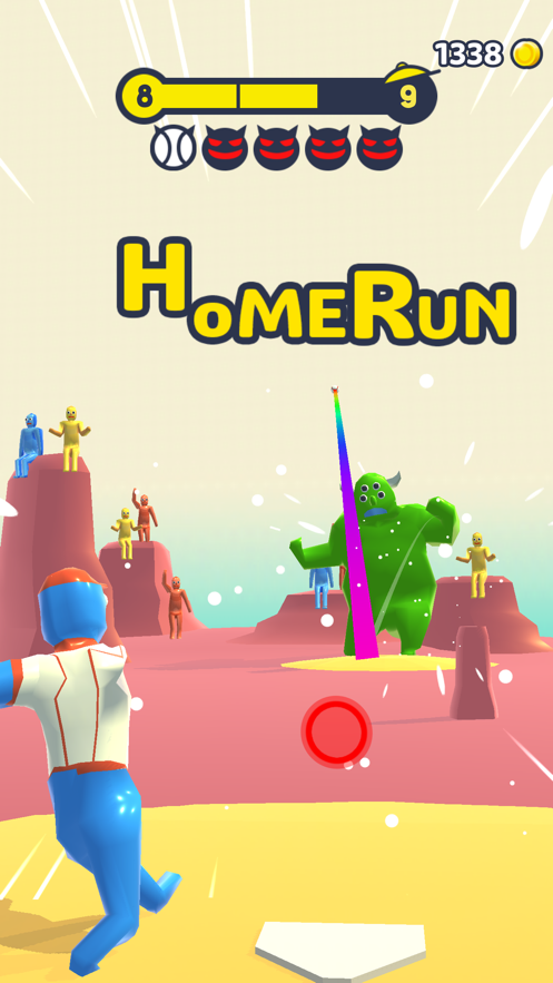 挥动敲击游戏官方最新版(Swing Knock) V1.4截图1