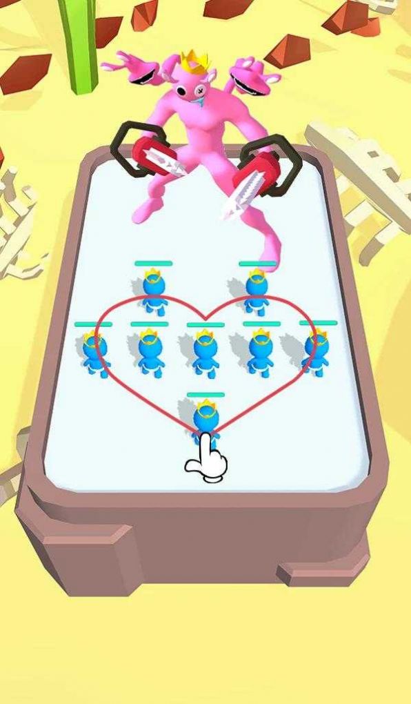 蓝色怪物横冲直撞游戏最新版 V1.0.0截图1