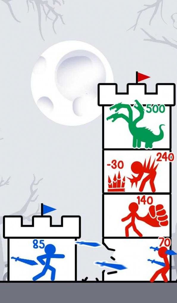 火柴人战争塔楼游戏官方手机版(Stick War Tower) V1.0.0截图2