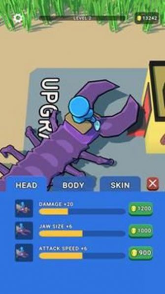 蠕虫骑手游戏安卓版(Worm Rider) V0.4截图1