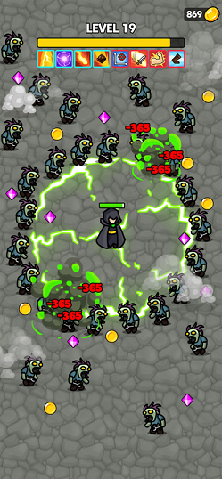 肉鸽与割草小游戏官方版 V1.01截图1