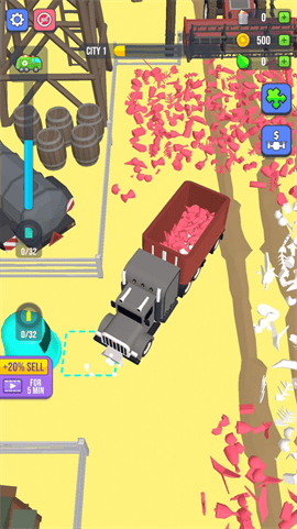 清洁车城市大亨游戏手机版 V0.1截图1