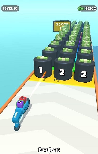 方块枪射跑游戏官方版 V0.01截图1