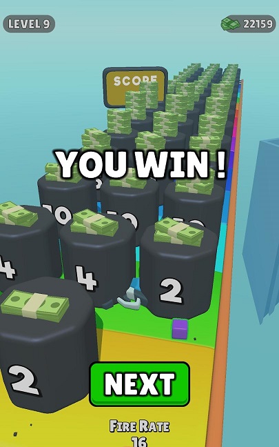 方块枪射跑游戏官方版 V0.01截图2