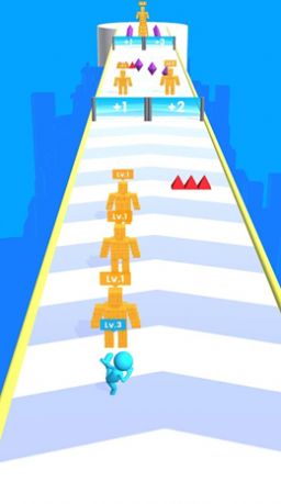 方块毁灭奔跑游戏官方版 V0.1截图1