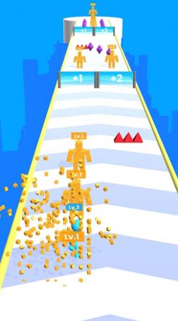 方块毁灭奔跑游戏官方版 V0.1截图2