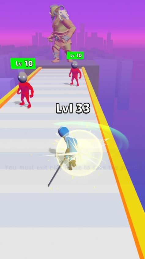 大刀突击跑游戏官方版 V1.1截图1