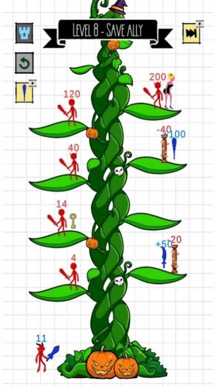 塔防斗杆英雄游戏官方版 V1.0截图1