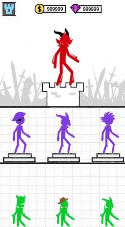 塔防斗杆英雄游戏官方版 V1.0截图2