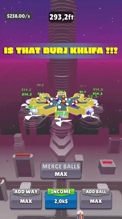 滚珠飞升游戏官方版 V0.1.0截图2