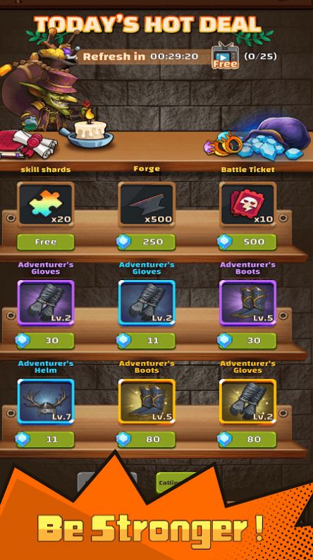 放置探险队游戏官方版 V1.0.0截图1