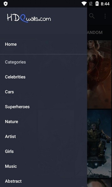 hdqwalls apk(动漫壁纸) V1.5 官方安卓版截图2
