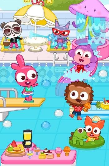 泡泡小镇家庭免费新版下载无广告版 V1.0.8截图2