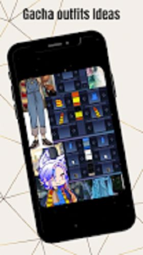 Gacha outfits Ideas游戏中文手机版 V1截图2