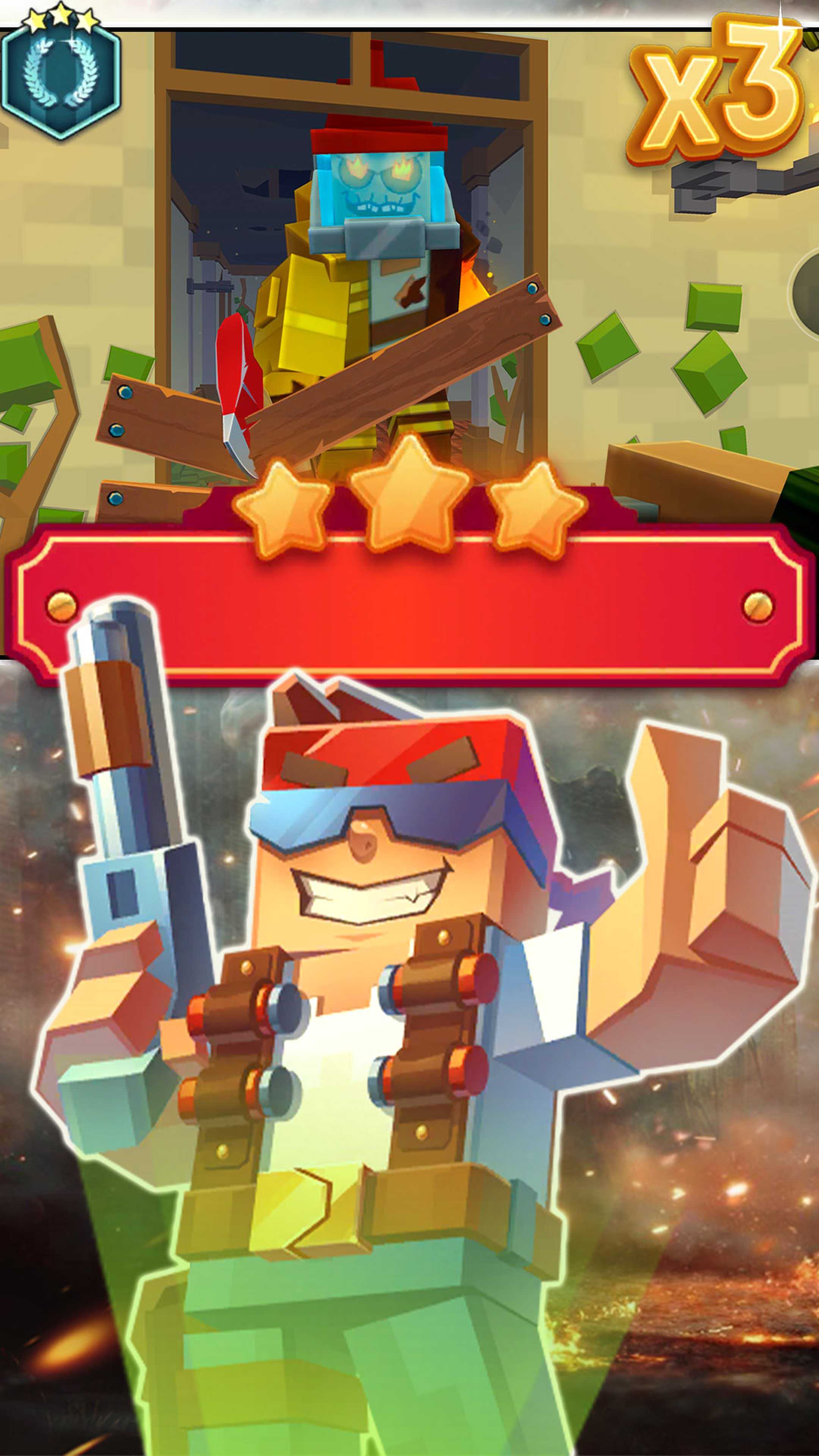 和平行动像素吃鸡游戏官方版 V1.0截图1