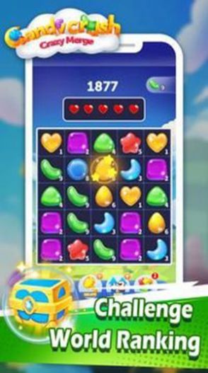 Candy Crush Crazy Merge游戏中文版 V1.0.4截图2