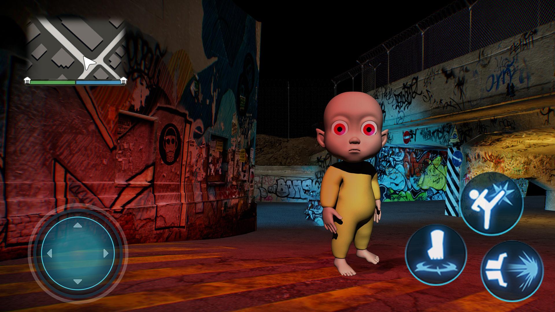 黄衣绳索婴儿游戏中文手机版 V1.13截图2